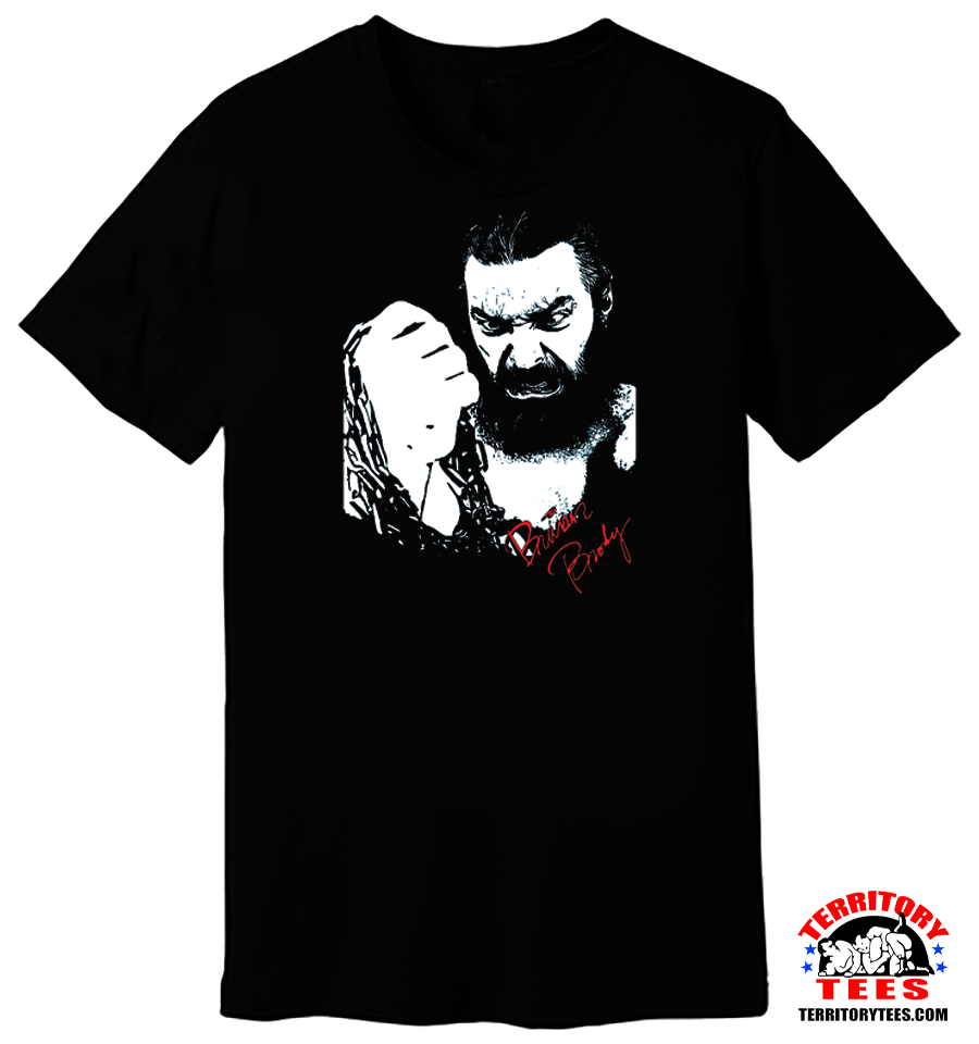 Bruiser Brody Signature Black Tee