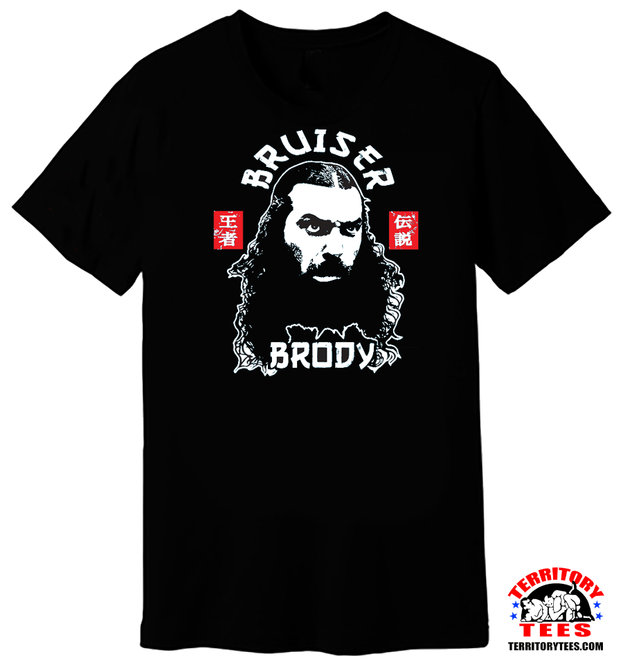 Bruiser Brody Legend-Champion Black Tee